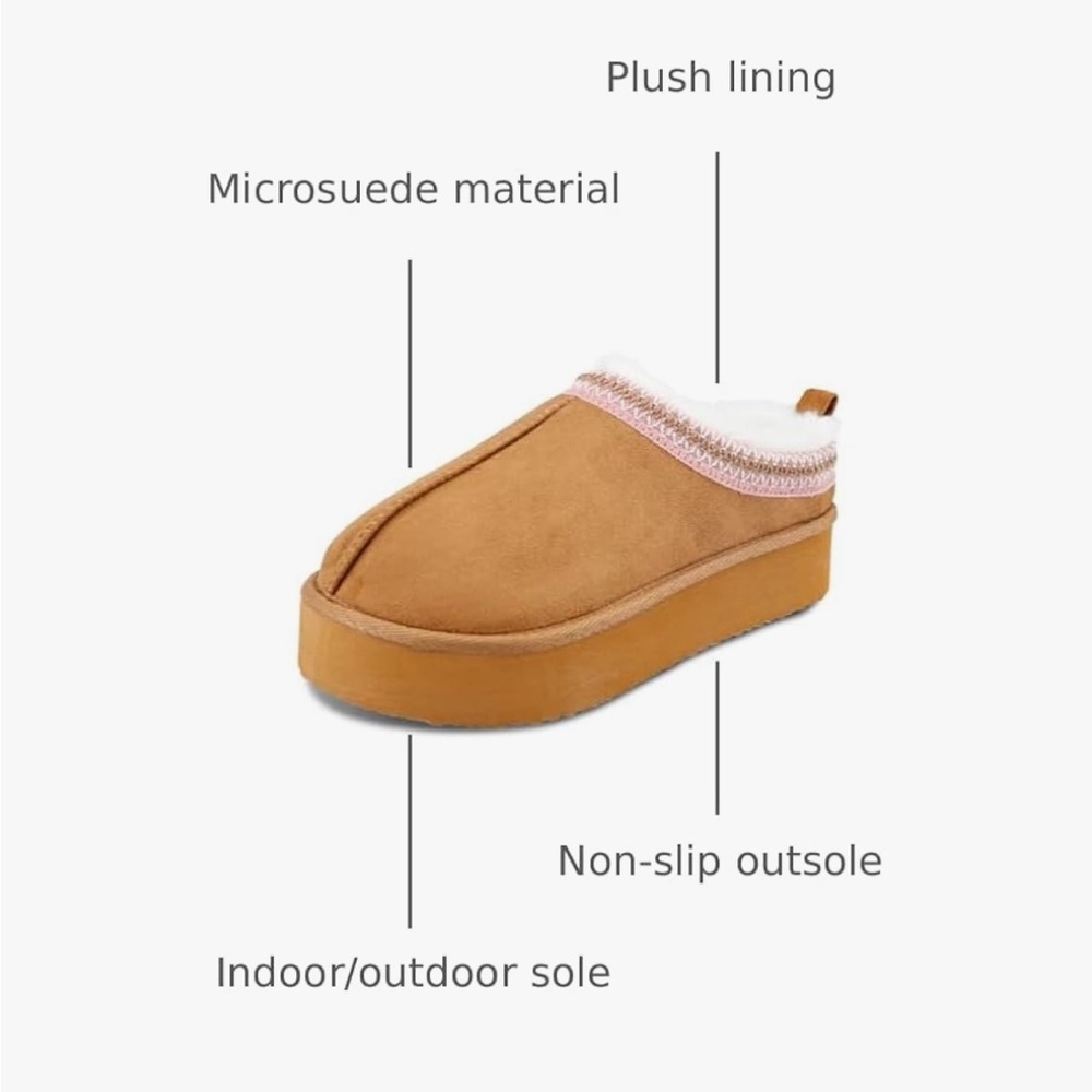 Jessica Simpson Women's Tan Suede Slip-On Shoes - Picture 3 of 8